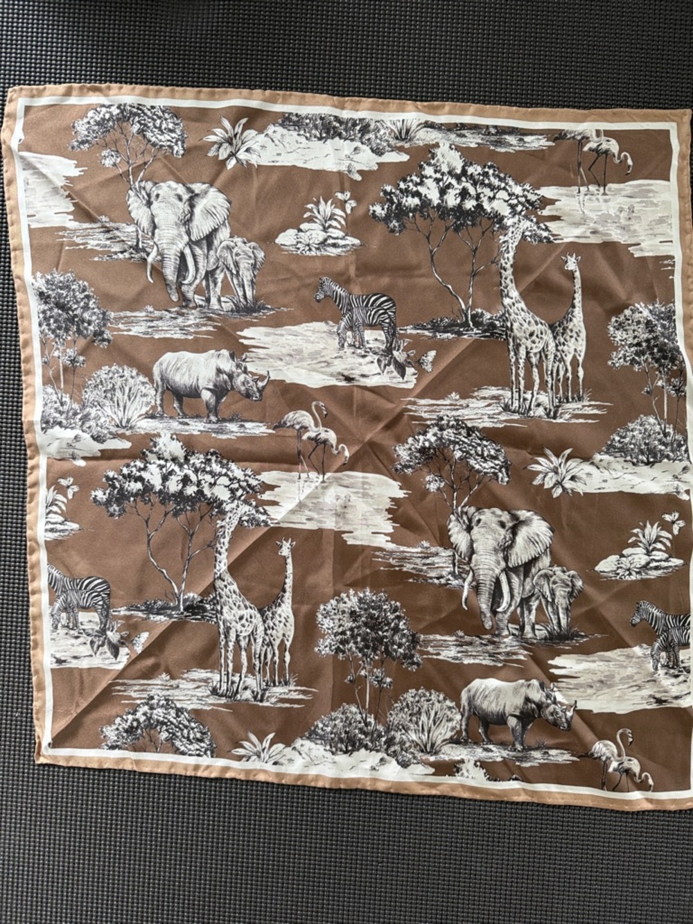 Banana Republic silk banana scarf